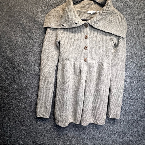 Vince Wool Blend Shawl Collar Empire Waist Cardigan Sweater Sz SM - Picture 1 of 9